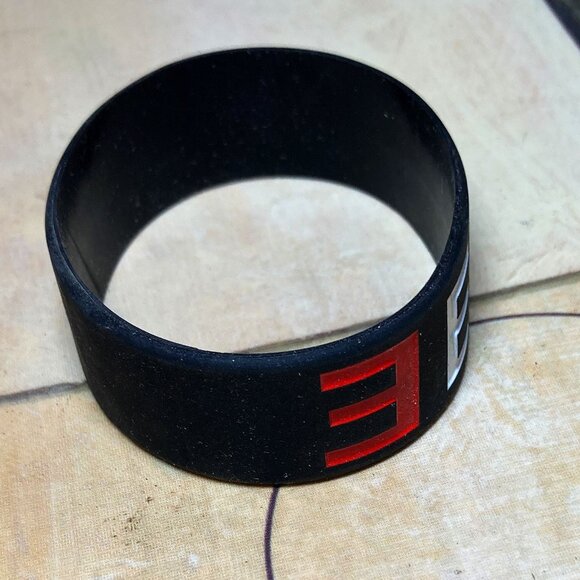 loose eminem 90s slim shady bracelet rubber wristband accessory as is unisex - Picture 4 of 5